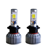 Low & High Beam LED Headlights - RGB Color Changing - H4 / 9003